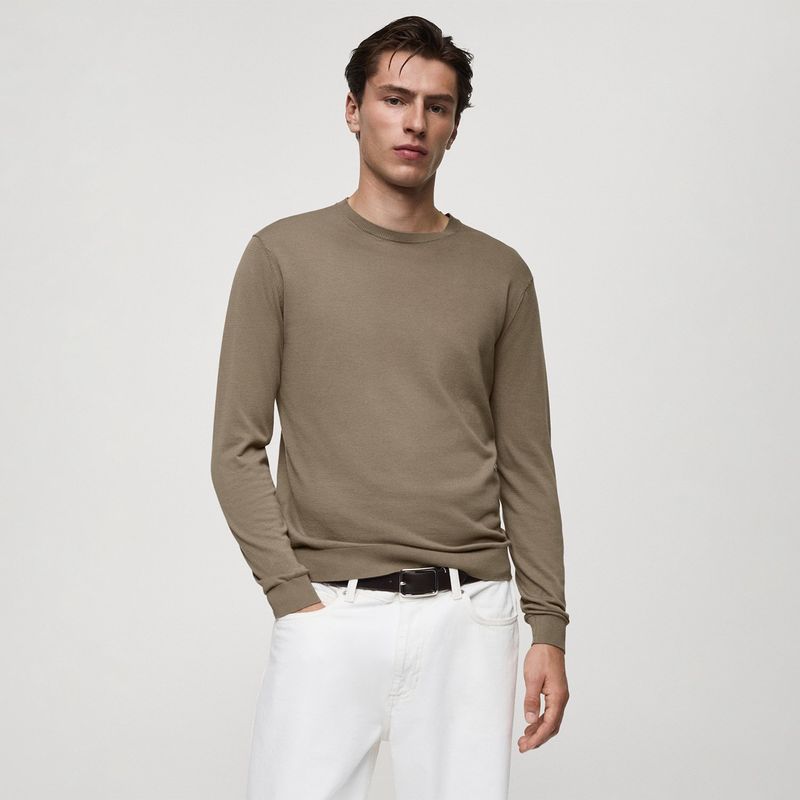 MANGO - Saco Hombre de Algodón MANGO