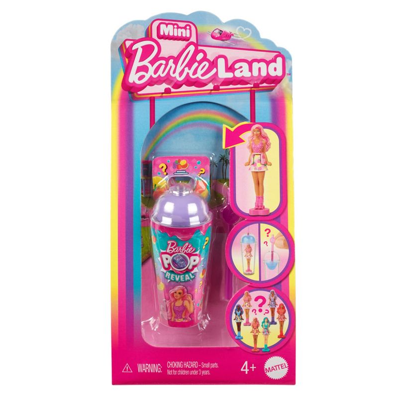 BARBIE - Muñeca Barbie: Mini Barbie Land Pop reveal. Producto aleatorio