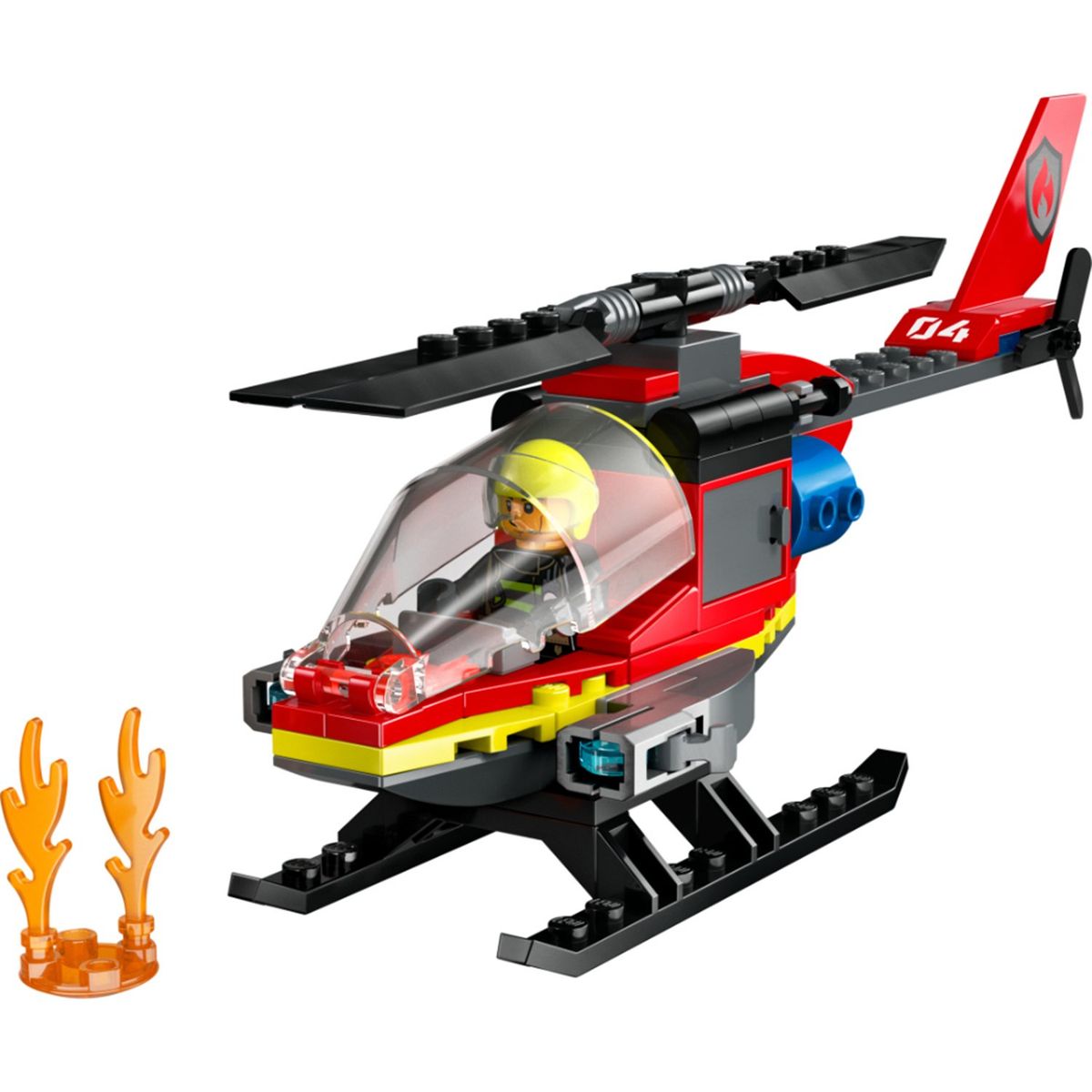 LEGO - LEGO: Helicóptero de Rescate de Bomberos