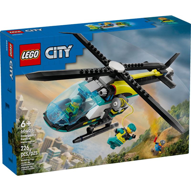 LEGO - LEGO: Helicóptero de rescates emergecia