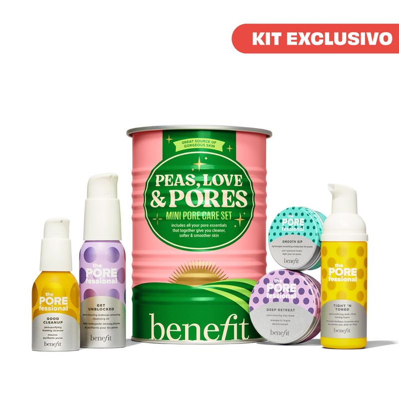 BENEFIT - Set de tratamiento para poros Benefit: Incluye 5 productos 