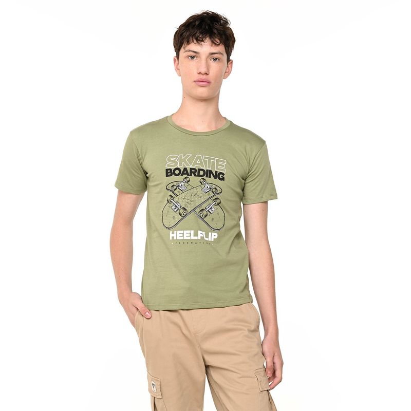 FEDERATION - Camiseta Niño con Estampado Print Manga corta Algodón Federation