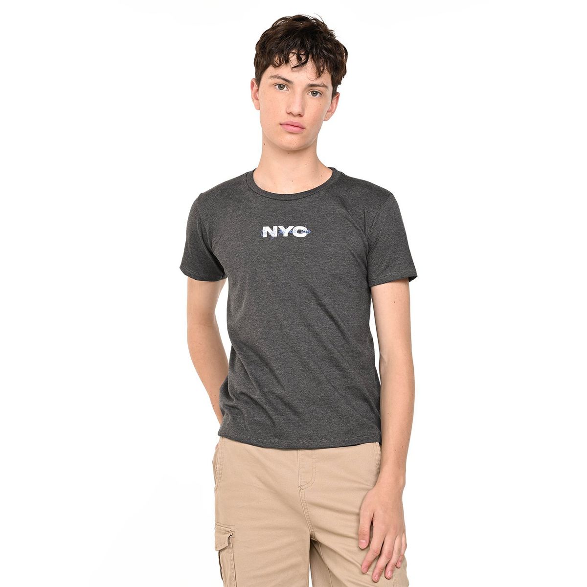 FEDERATION - Camiseta Niño con Logo Manga corta Algodón Federation