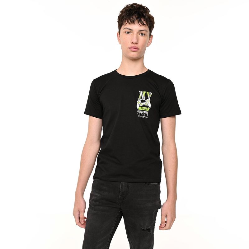 FEDERATION - Camiseta Niño con Estampado Manga corta Algodón Federation