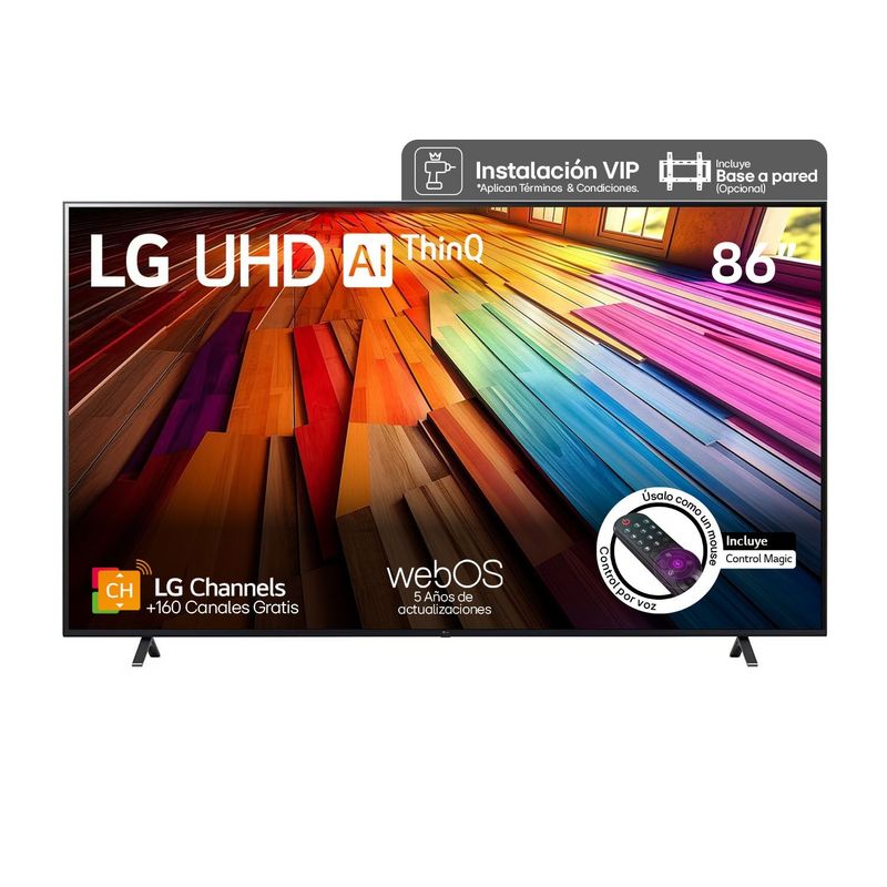 LG - Televisor LG | 86 pulgadas LED 4K UHD | 86UT8050PSB