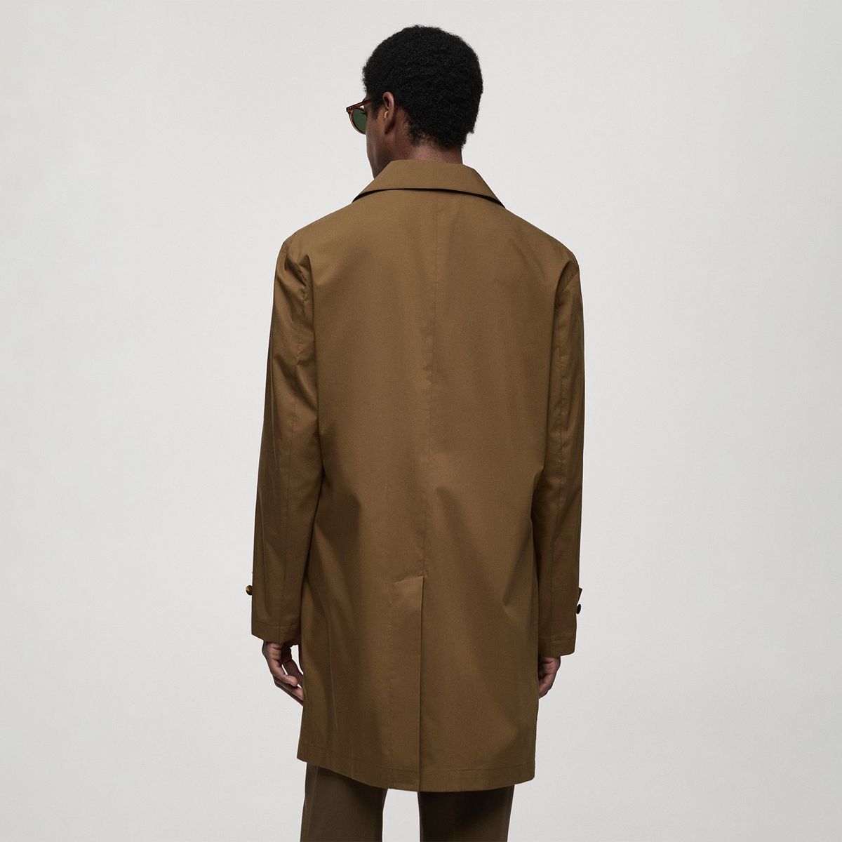 MANGO - Trench Hombre de Algodón MANGO