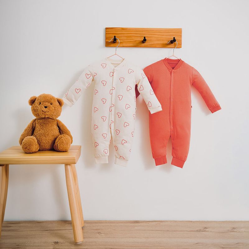 BABY FRESH - Pijamas para Bebé niña Pack de 2 unidades Manga larga de Algodón Baby Fresh