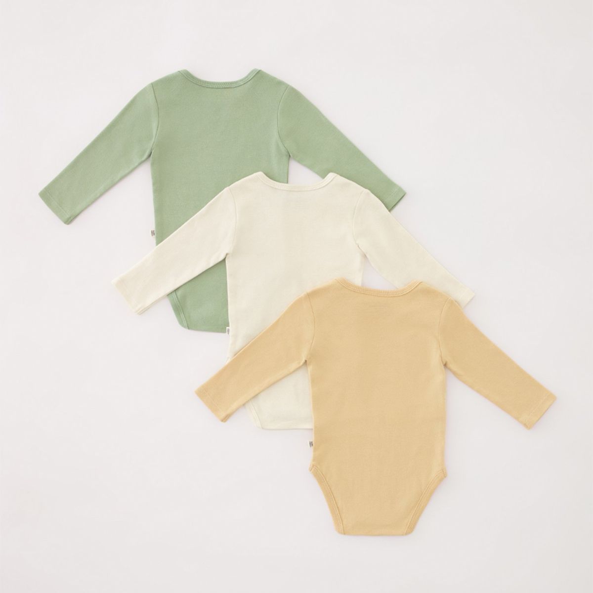 BABY FRESH - Body Unisex Pack de 3 unidades Algodón Baby Fresh