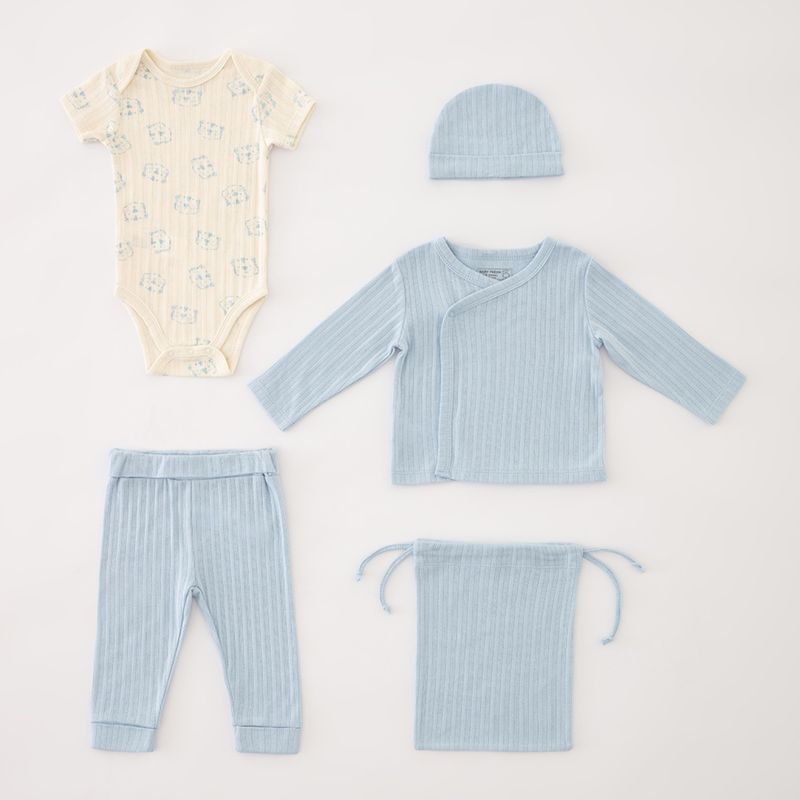 BABY FRESH - Pack Bebé niño de 4 unidades Algodón Baby Fresh