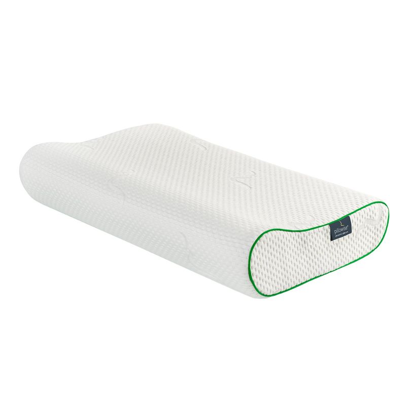 PILLOWISE - Almohada Viscoelástica Medium Pillowise Verde 55cm x 38cm Pillowise 