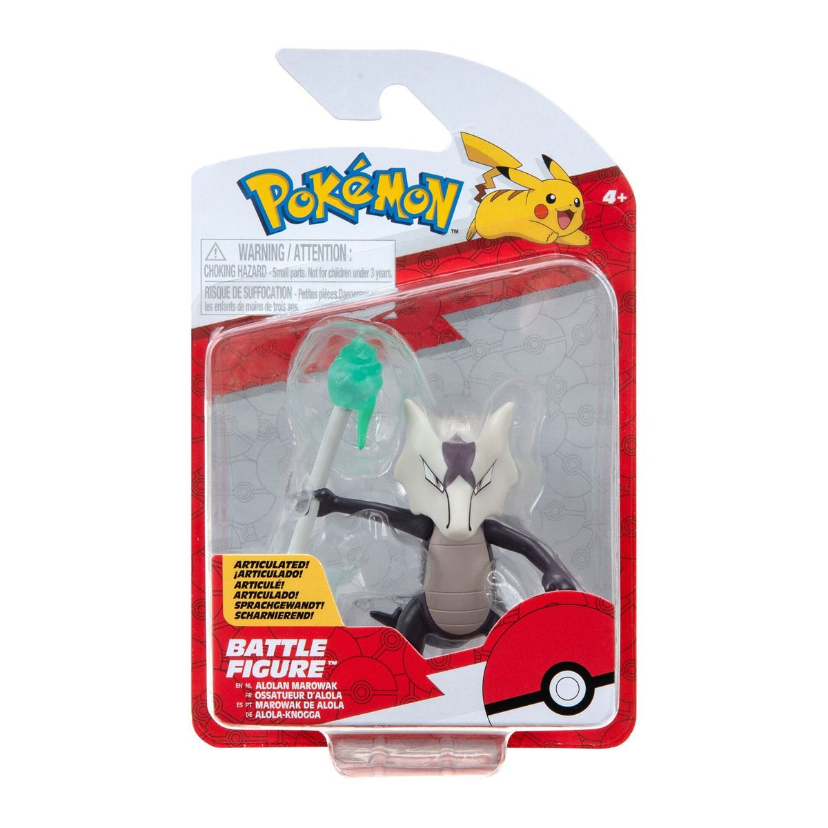 POKEMON - Figuras Pokemon 7.5 Cm Alolan Marok