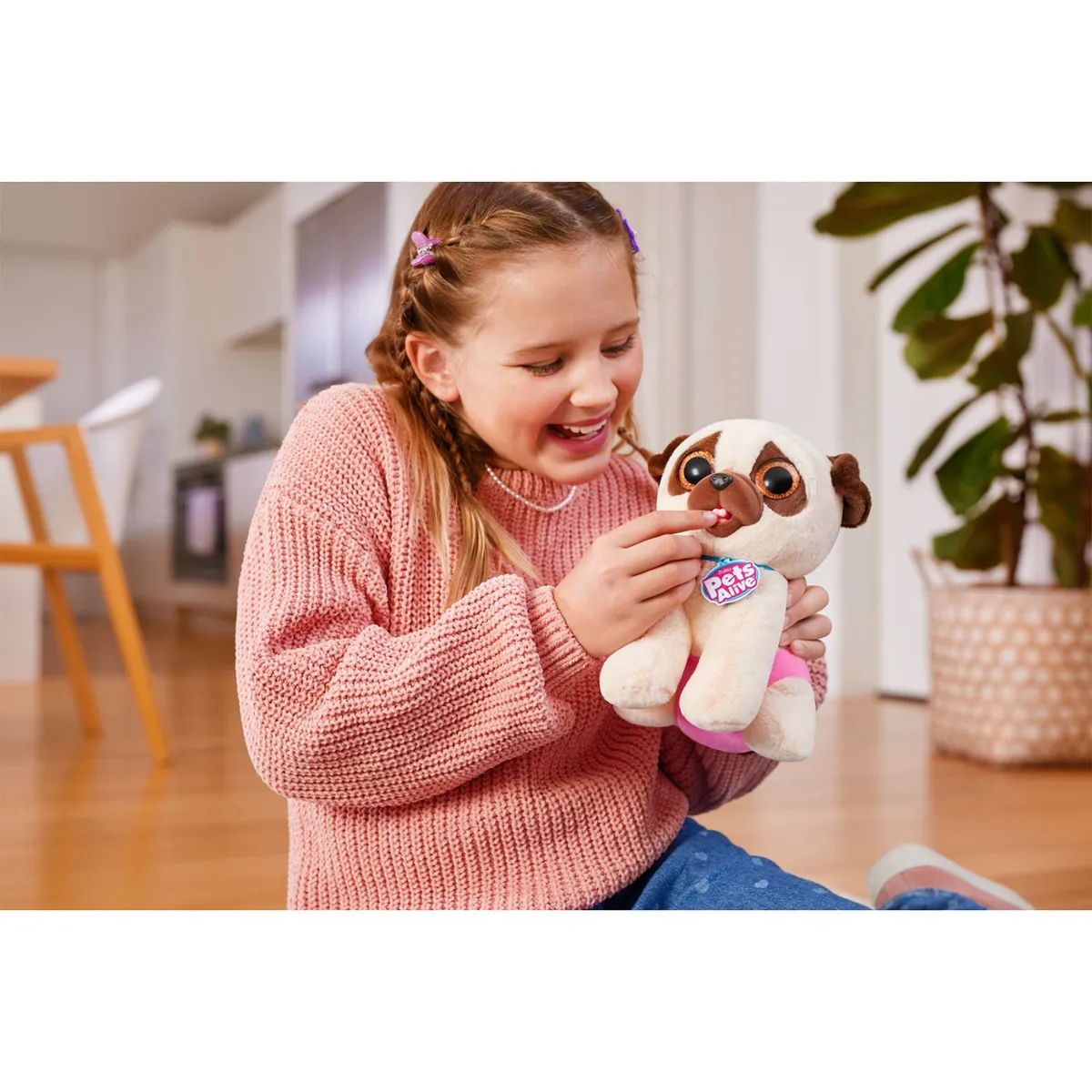  - Peluche Sorpresa Cachorro Husky Que Hace Popo Pets Alive