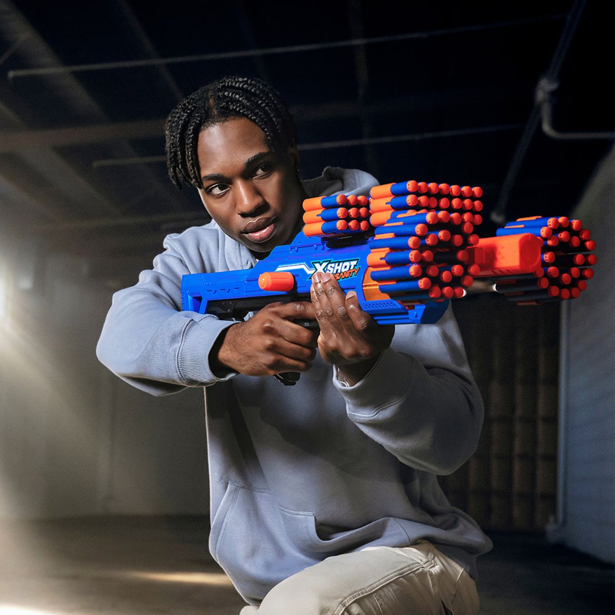  - Lanzador de Dardos Insanity Berzerko + 48 Dardos X Shot