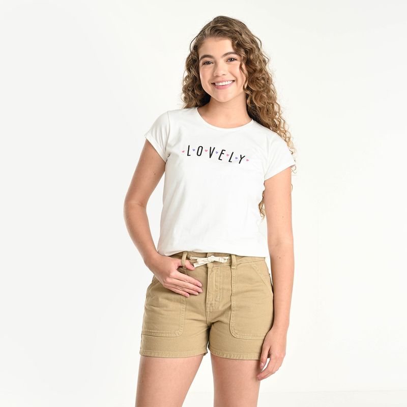 ELV - Short Niña Algodón ELV