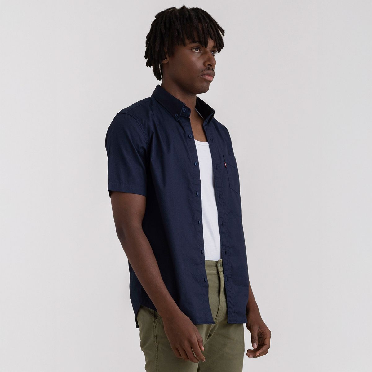 LEVIS - Camisa para Hombre Manga corta Recto de Algodón Levis 