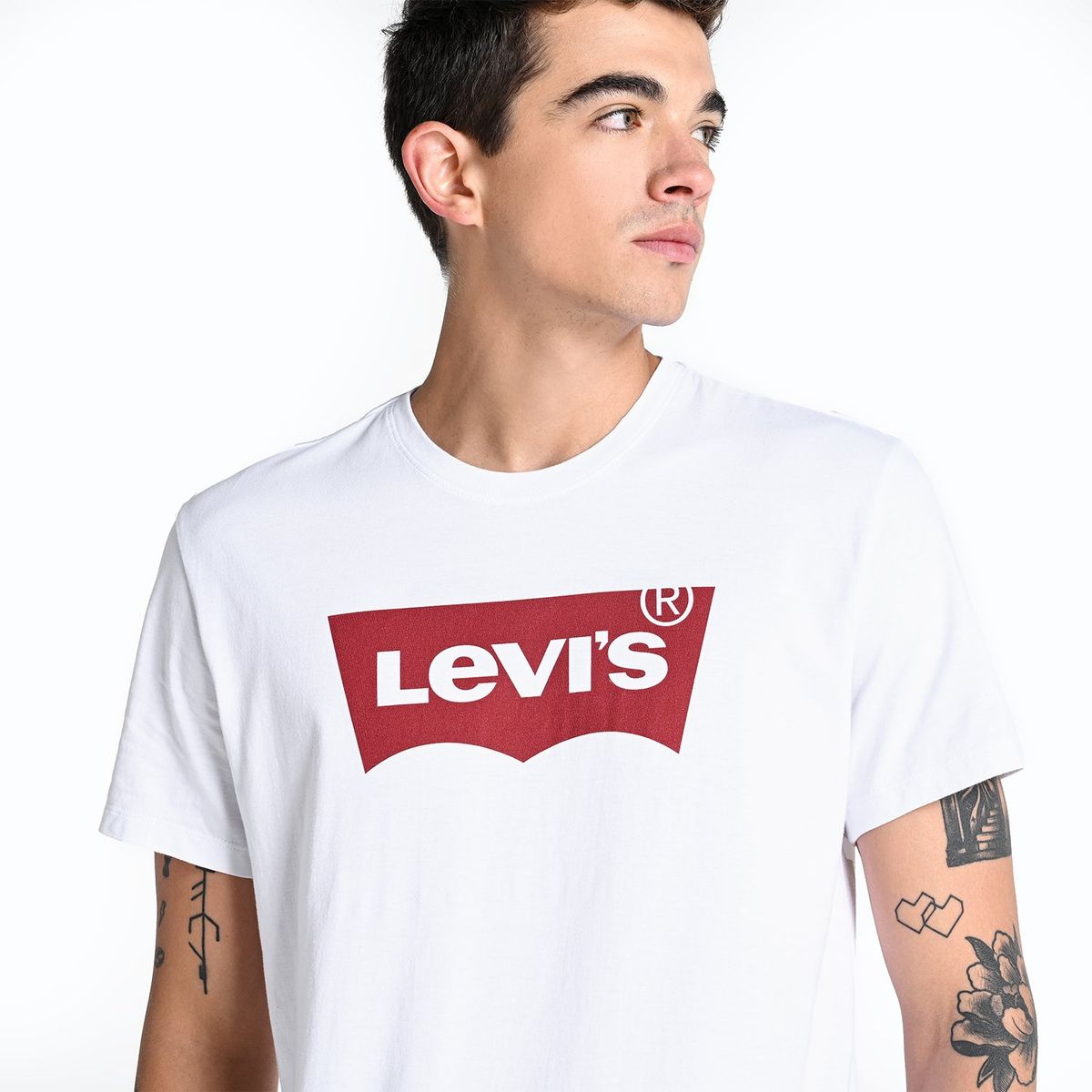 LEVIS - Camiseta para Hombre Manga corta con Logo de Algodón Levis