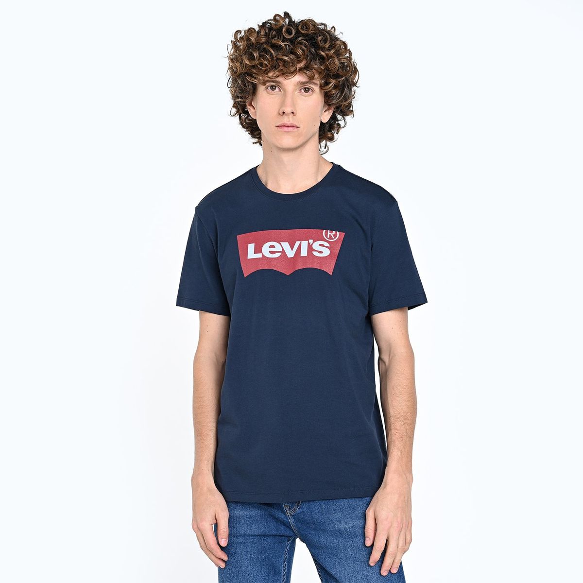 LEVIS - Camiseta para Hombre Manga corta con Logo de Algodón Levis