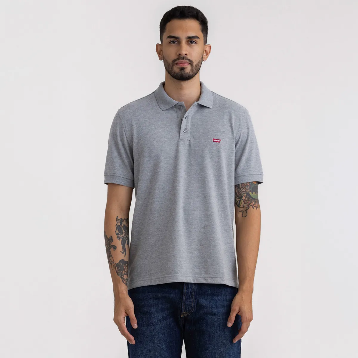 LEVIS - Camiseta polo para Hombre Manga corta de Algodón Levis