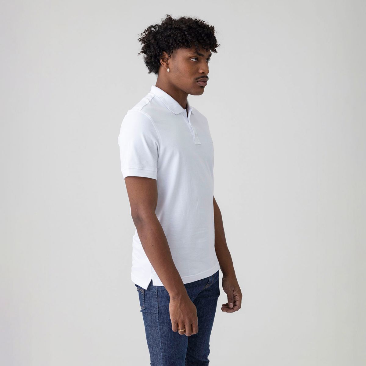 LEVIS - Camiseta polo Hombre Manga corta con Bordado de Algodón Levis