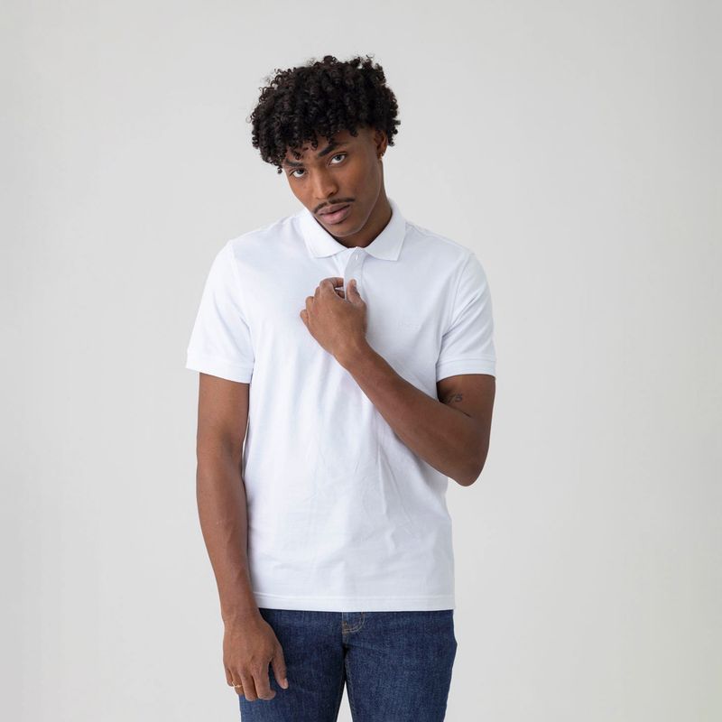 LEVIS - Camiseta polo Hombre Manga corta con Bordado de Algodón Levis