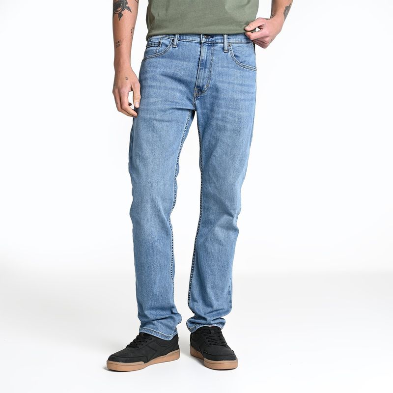 LEVIS - Jean 5 Bolsillos para Hombre Tapered 502 Largo 32 Levis