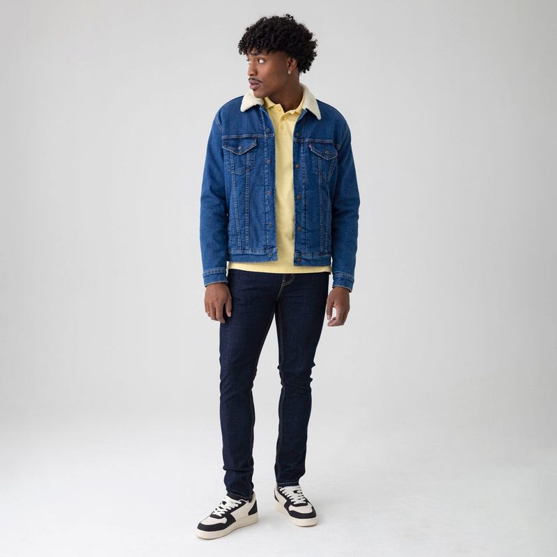LEVIS - Jean 5 Bolsillos para Hombre Skinny 510 Largo 32 Levis