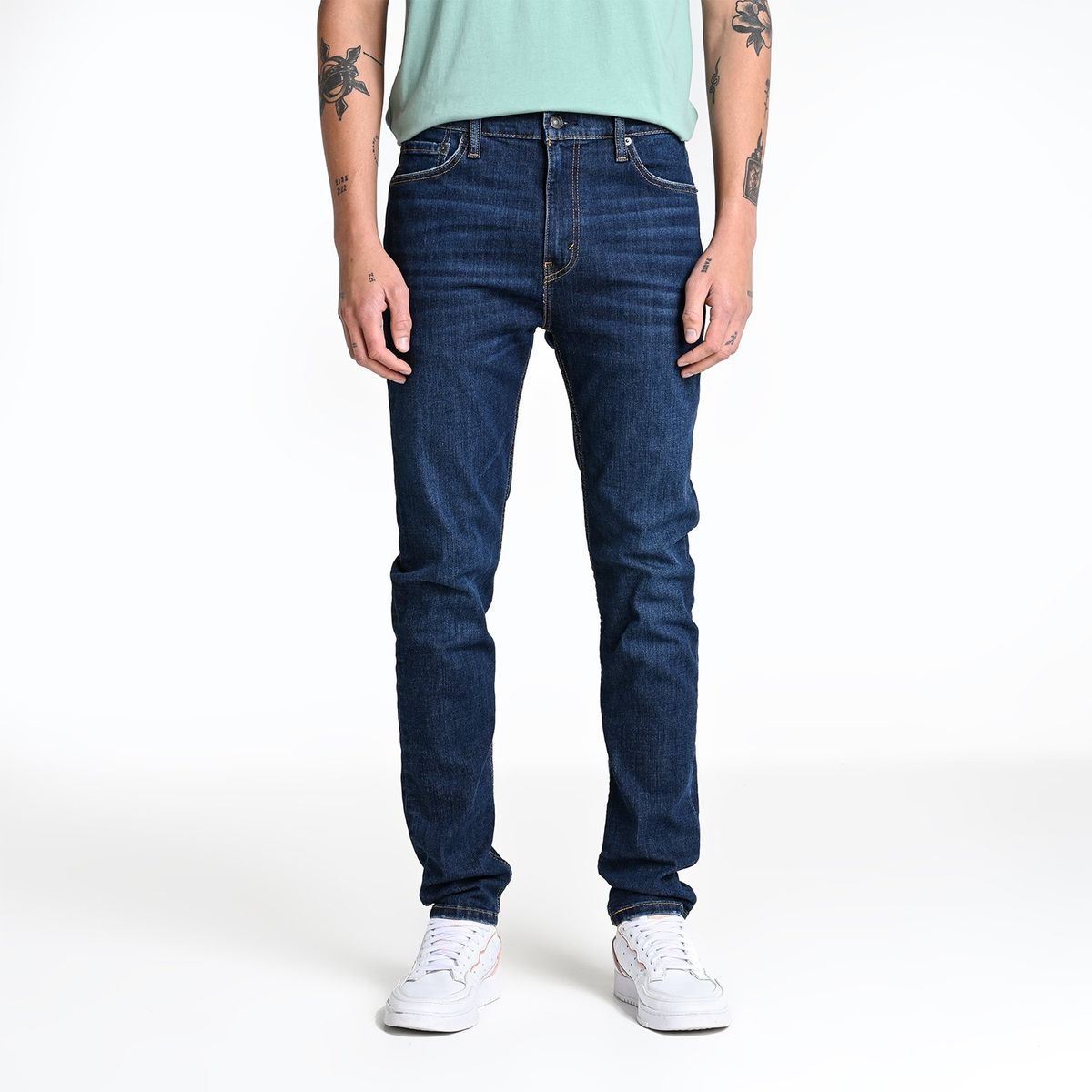 LEVIS - Jean 5 Bolsillos Hombre Skinny 510 Largo 32 Levis