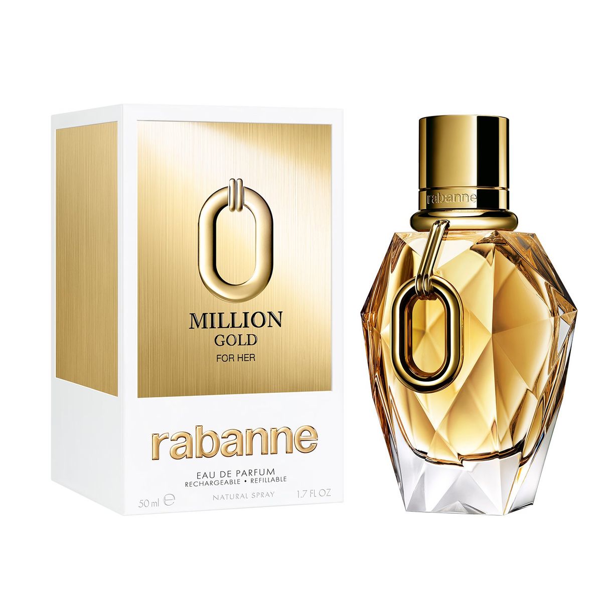RABANNE - Perfume Mujer Rabanne Million Gold For Her 50 ml Eau de parfum 