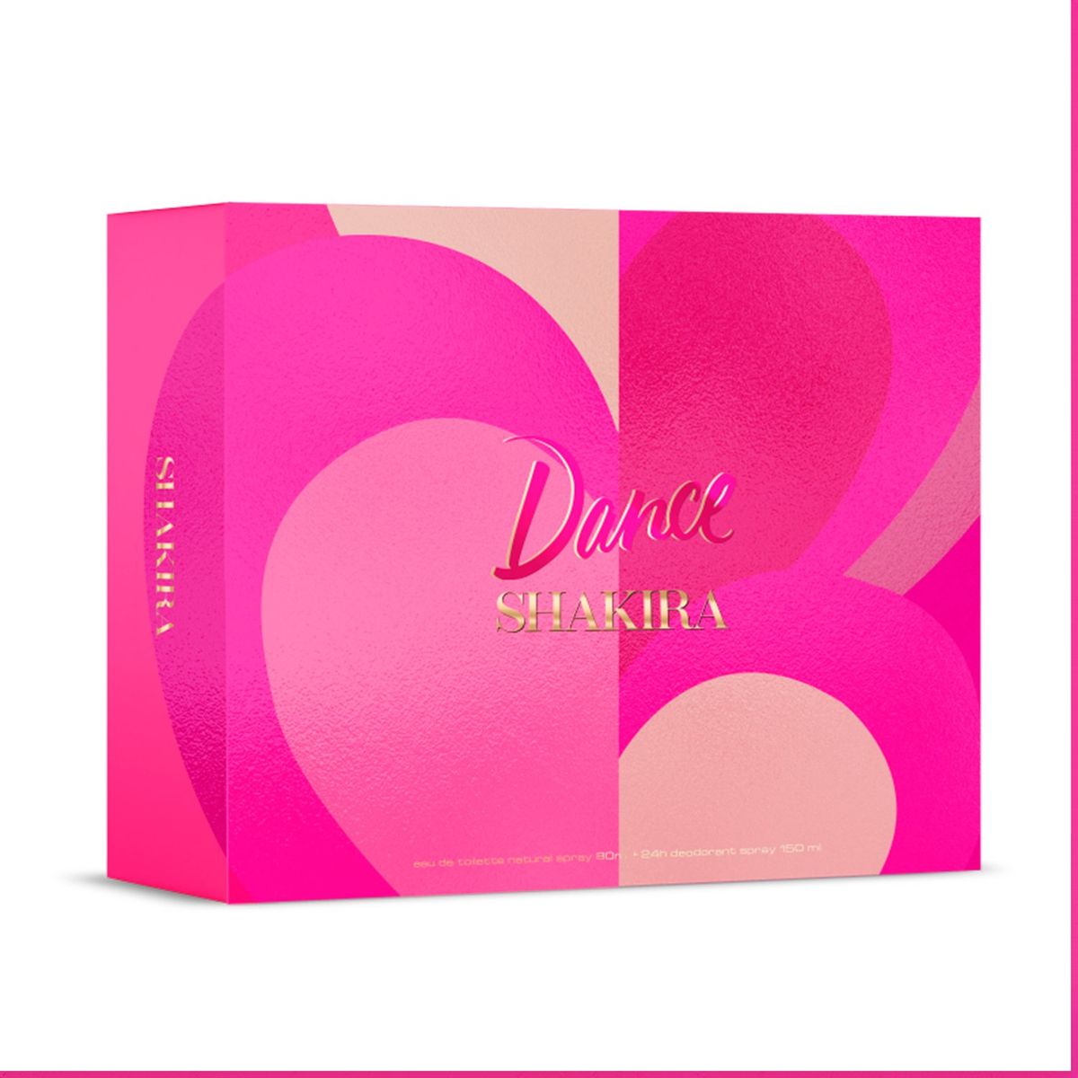 SHAKIRA - Set de Perfume Mujer Shakira Dance Incluye: Perfume Eau de toilette 80 ml + 24h Desodorante spray 150 ml 