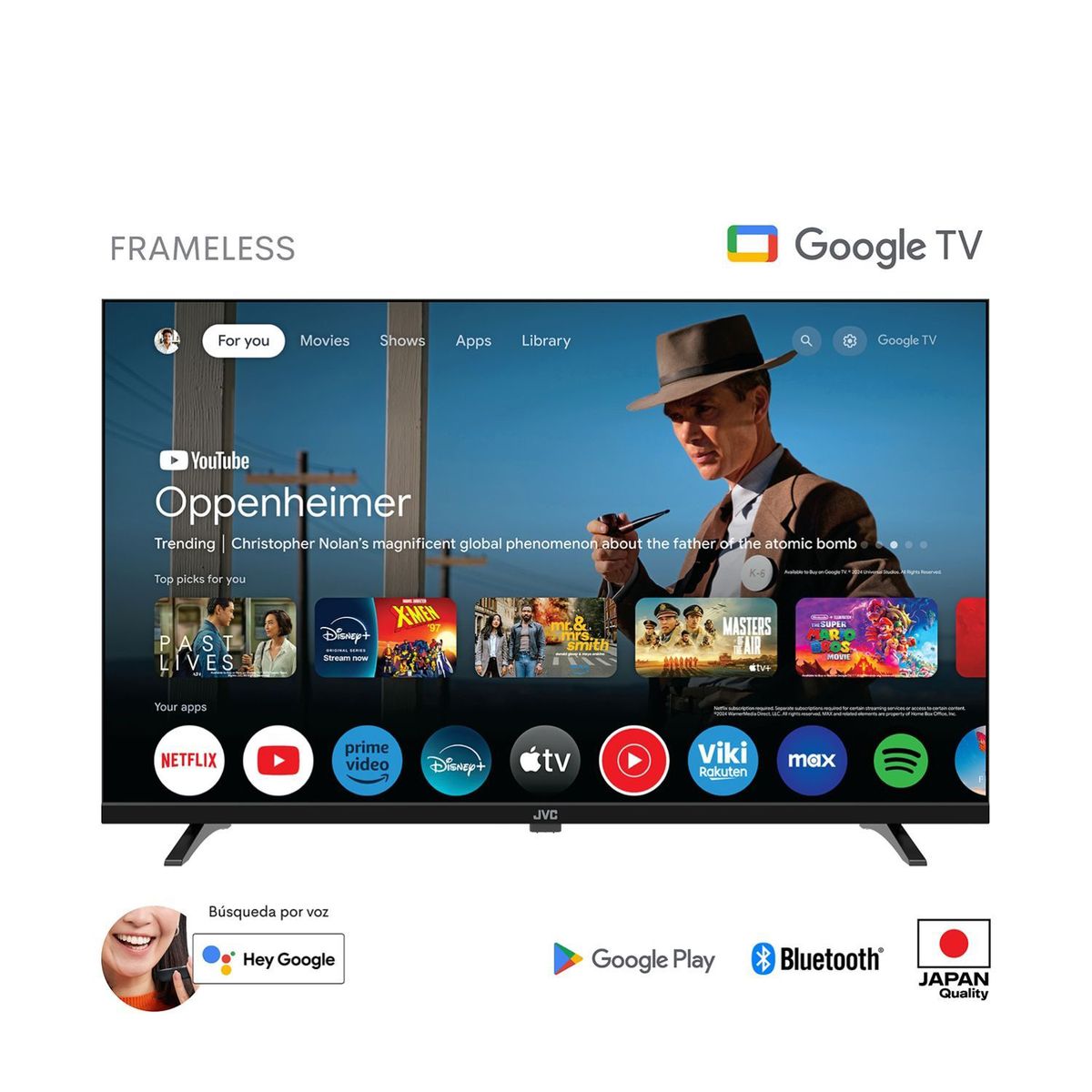JVC - Televisor JVC | 32 pulgadas LED HD | LT-32KM148