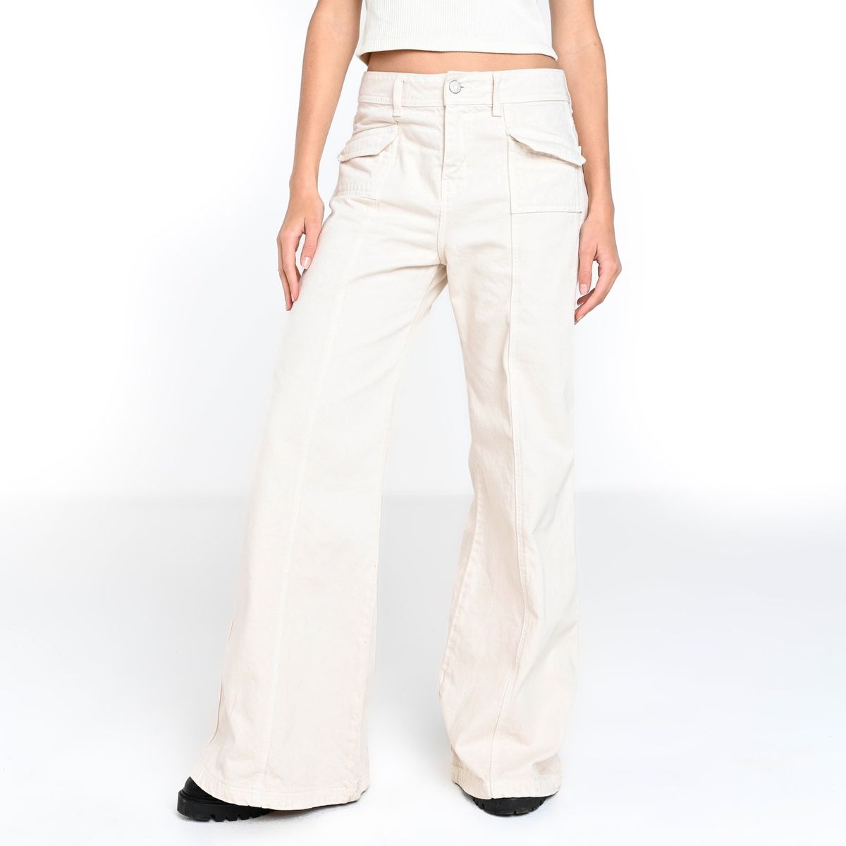 DENIMLAB - Jean Wide Leg Mujer Tiro alto Denimlab