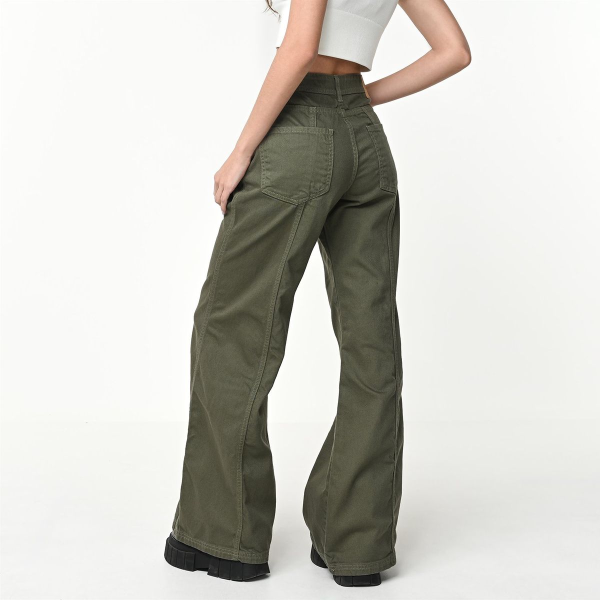 DENIMLAB - Jean Wide Leg Mujer Tiro alto Denimlab