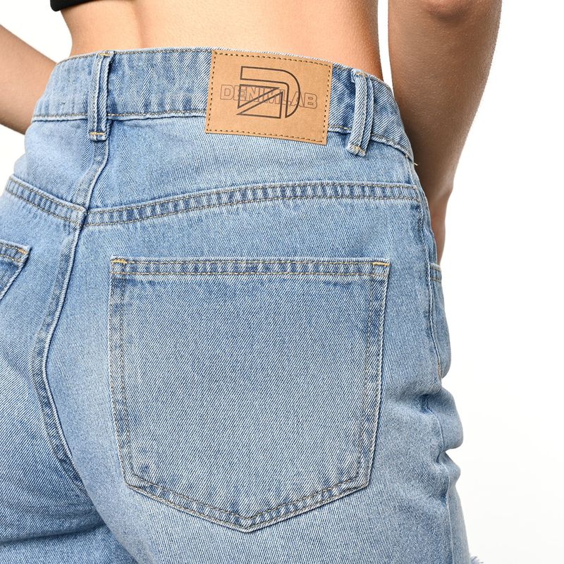 Short Mujer Tiro alto de Algodón Denimlab DENIMLAB
