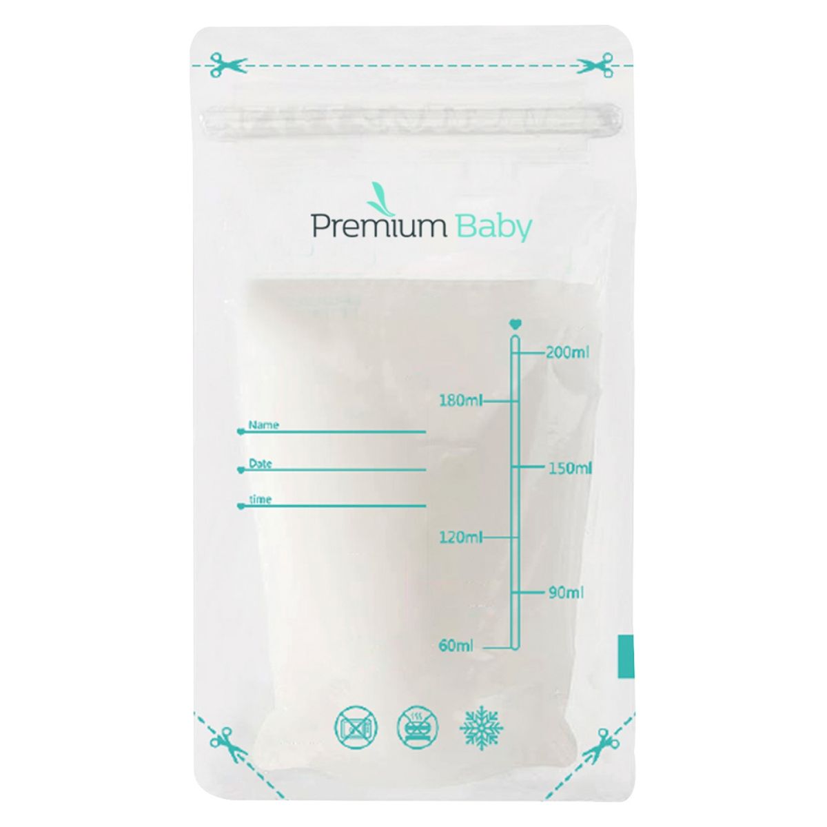 PREMIUM BABY - Bolsa Almacenaje Leche Materna X 50 Pb-bpo21 Premium Baby