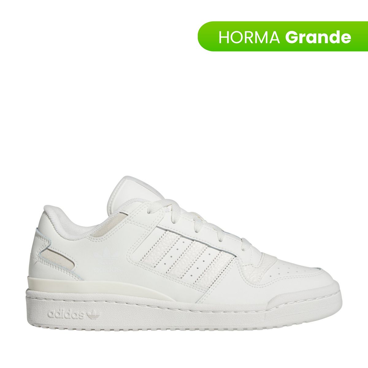 ADIDAS ORIGINALS - Tenis Adidas Originals Hombre Moda Forum Low CL Blanco Horma Grande