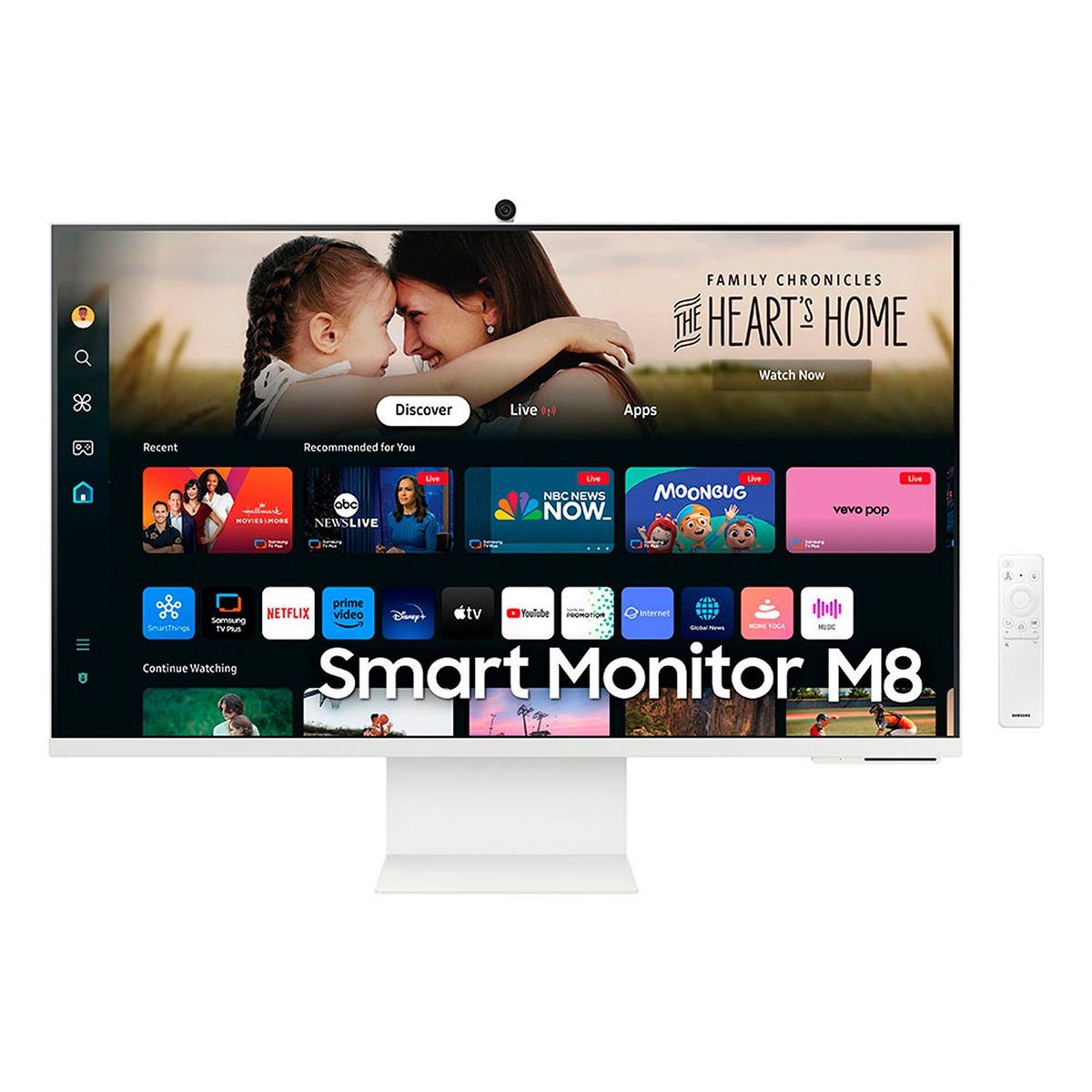 SAMSUNG - Monitor LCD Samsung DM801 Smart4K 32 pulgadas