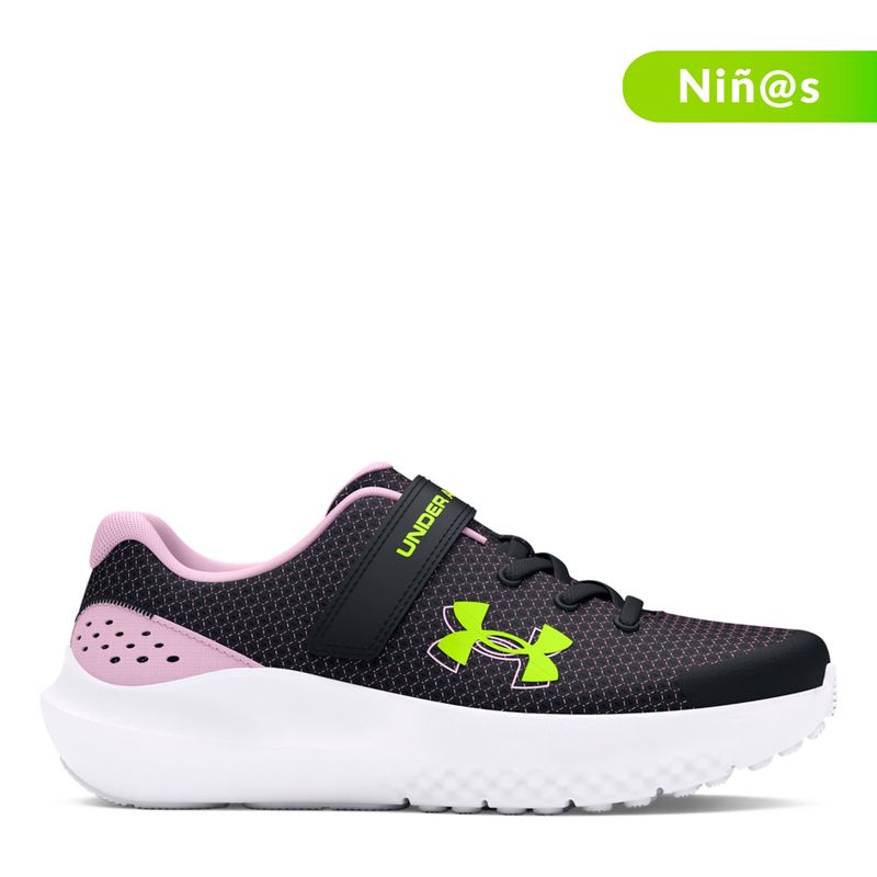 UNDER ARMOUR - Tenis moda Under Armour Surge 4 para Niña  