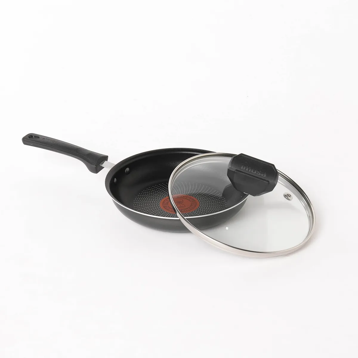 IMUSA - Cacerola Imusa Antiadherente Acero inoxidable 16 cm