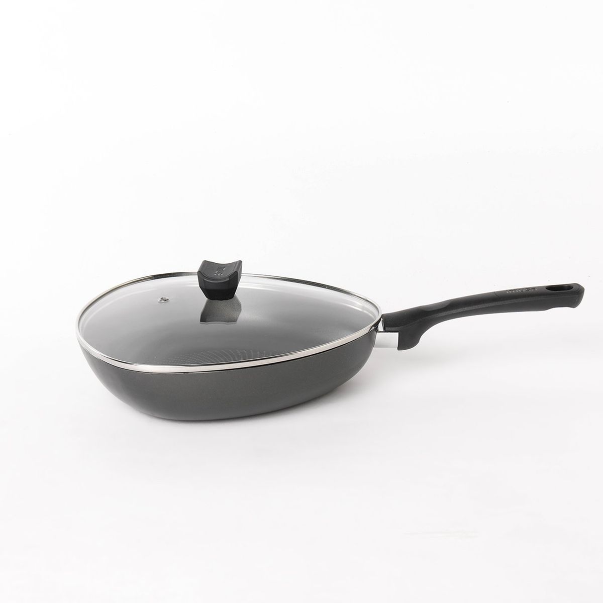 IMUSA - Wok Imusa Antiadherente Acero inoxidable 30 cm