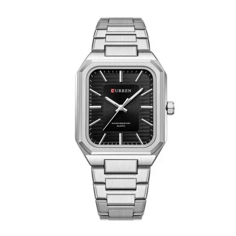 CURREN - Reloj Curren Hombre 8457 . Reloj Acero Inoxidable Plateado