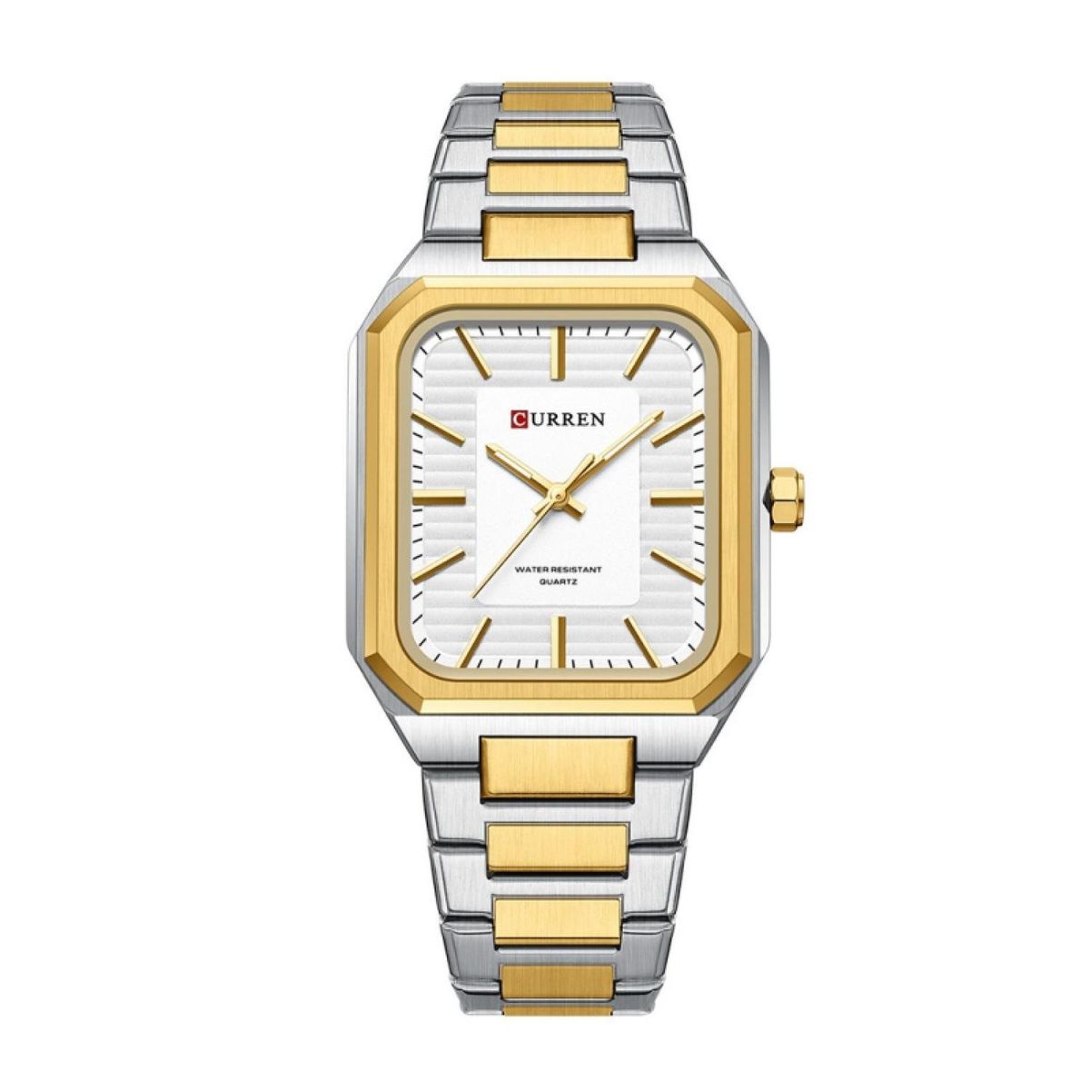 CURREN - Reloj Curren para Hombre KREe0403 . Reloj Análogo Acero inoxidable Plateado