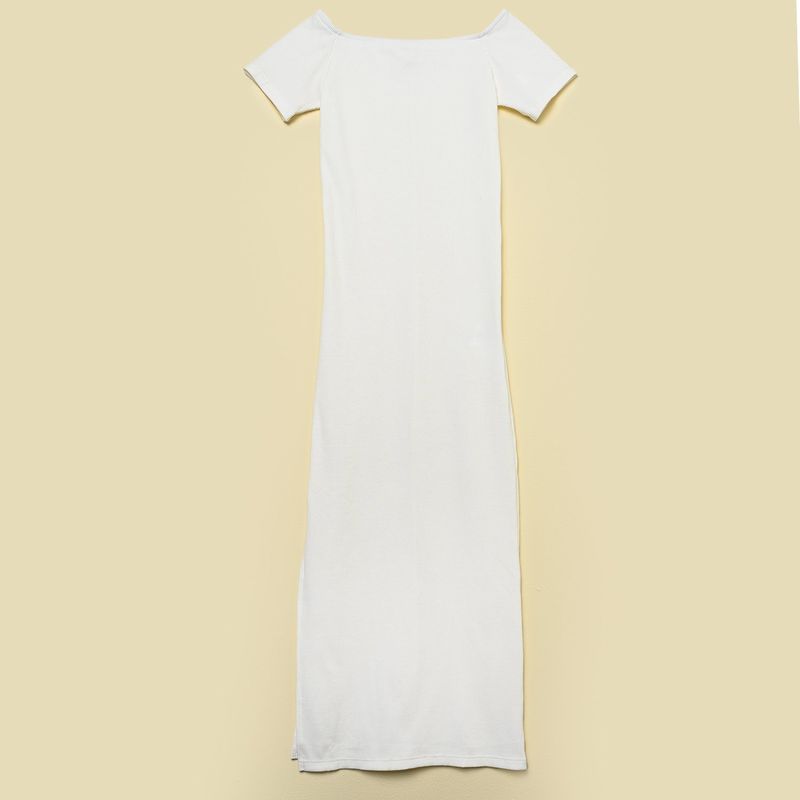 ELV - Vestido para Niña Manga corta de Algodón ELV