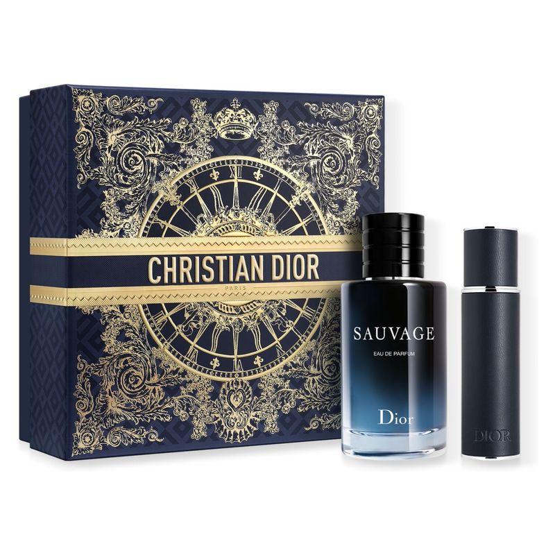 Set Sauvage Eau de parfum y vaporizador de viaje, edición