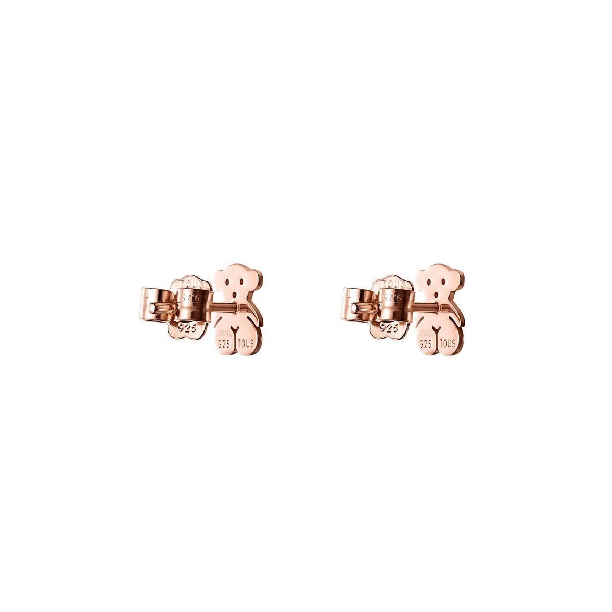 TOUS - Aretes Sweet Dolls con baño de oro rosa 18 kt sobre plata