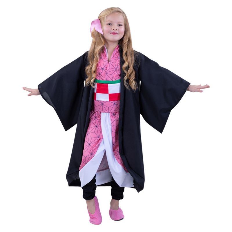 FANTASTIC NIGHT - Disfraz para niña Kimono Anime 