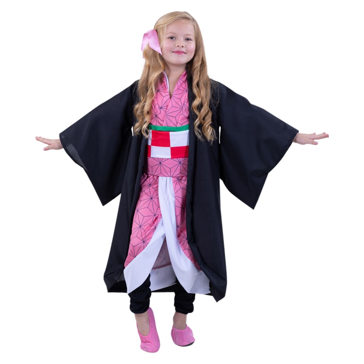 FANTASTIC NIGHT - Disfraz para niña Kimono Anime fantasía