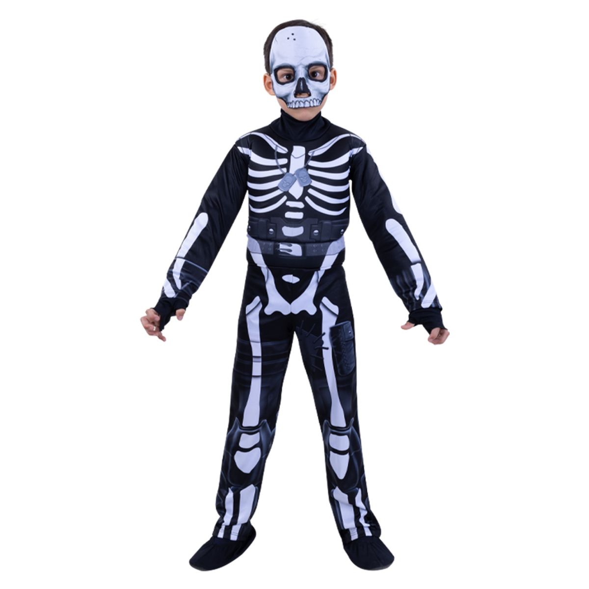 FANTASTIC NIGHT - Disfraz para niño skeleton terror fantasía