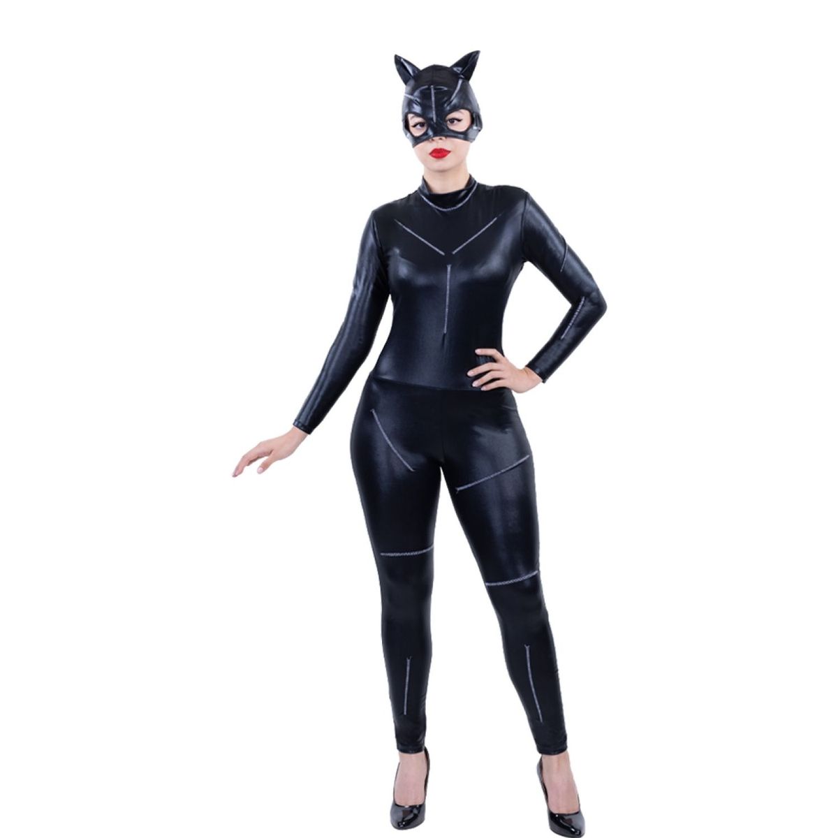 FANTASTIC NIGHT - Disfraz para Mujer Cat Girl Fantasía