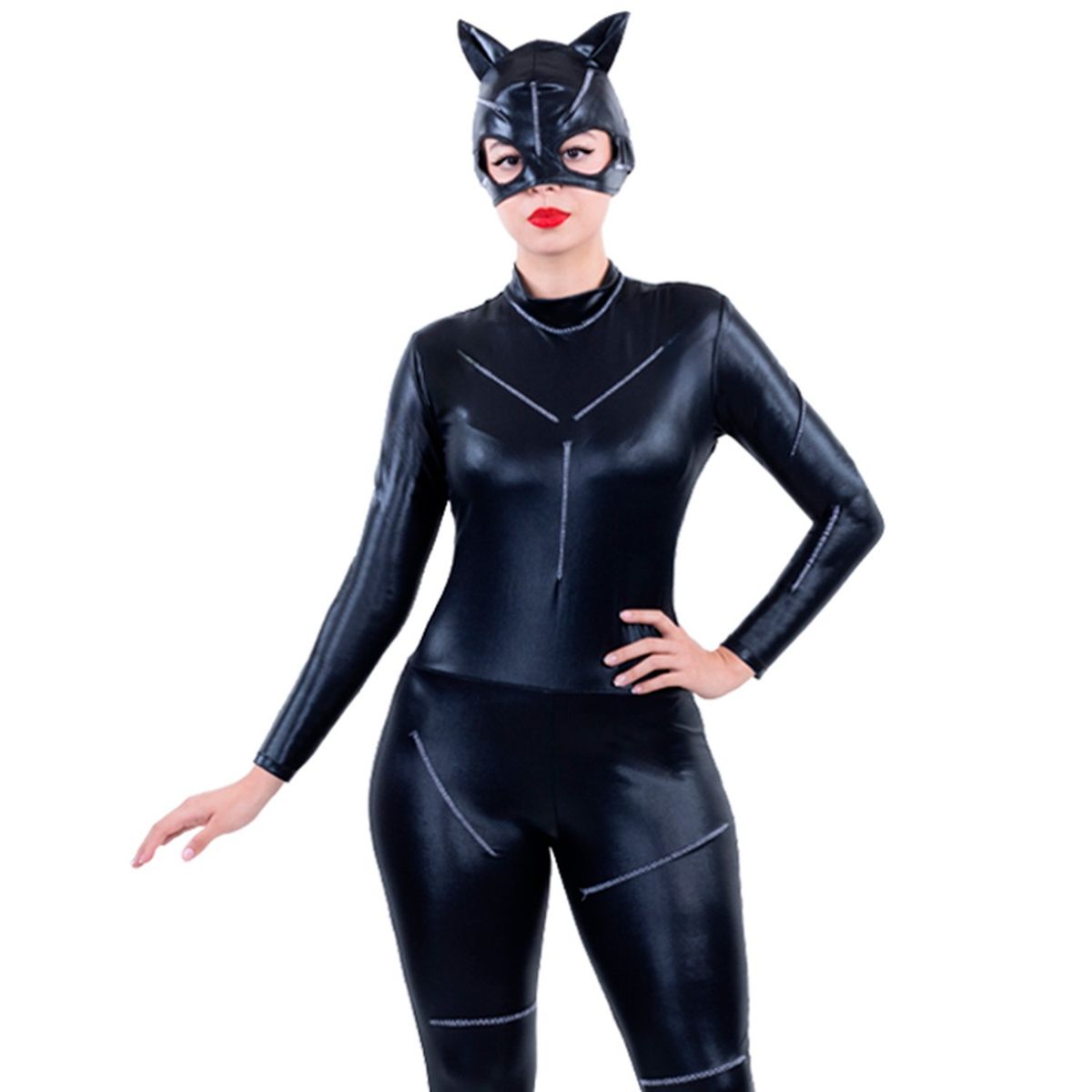 FANTASTIC NIGHT - Disfraz para Mujer Cat Girl Fantasía