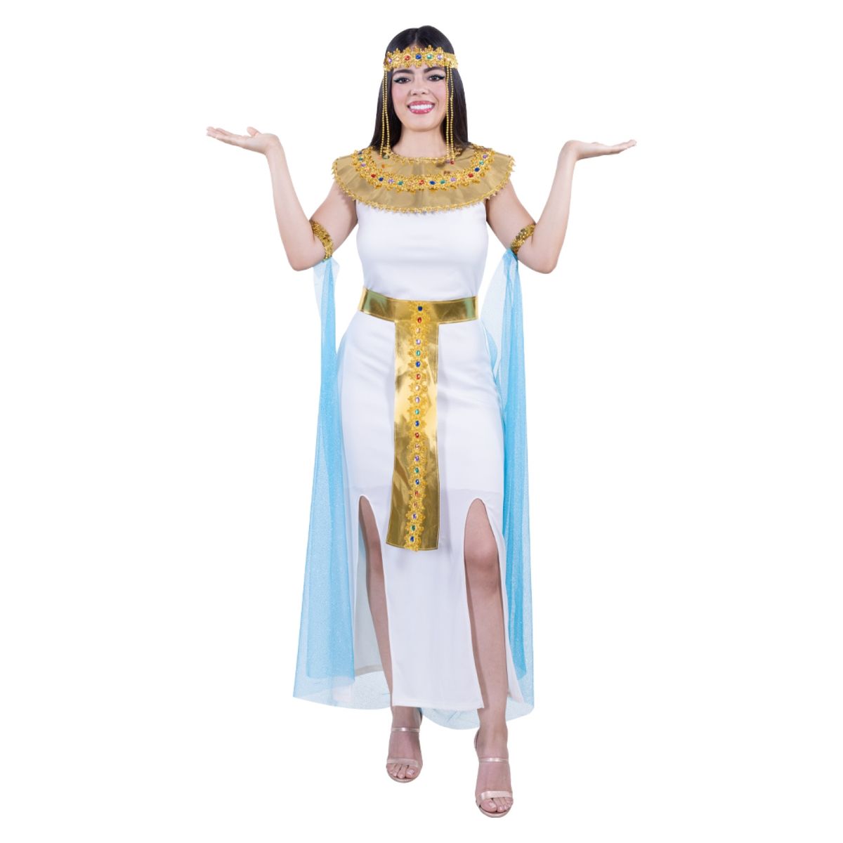 FANTASTIC NIGHT - Disfraz para Mujer Cleopatra Fantasía